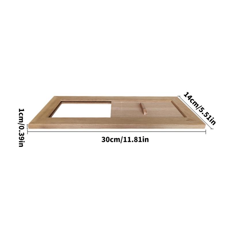 Sauna Ventilation Panel Wooden Air Vent for Sauna Room Shutter Window Blinds Grille Steam Room Tool Accessory