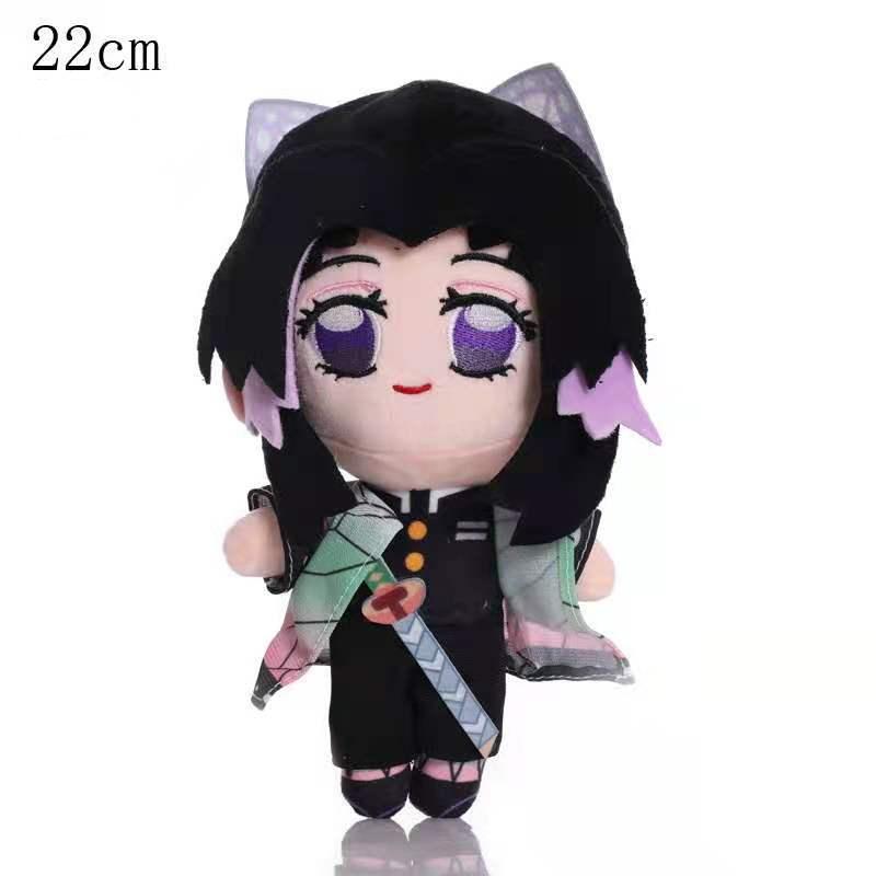 Non-Toxic Original 20Cm Demon Slayer'S Blade Plush Toy Kimetsu No Yaiba Kamado Tanjirou Tomioka Giyuu Agatsuma Zenitsu Douma Sabito Plush