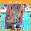 Stunning Womens Vintage Striped V Neck Loose Shirt Tops Half Sleeve Boho Blouse Plus Size