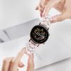 Women Bracelet for Samsung Galaxy Watch 7 6 5 4 40/44mm 5Pro 45mm Clear Laser Band for Huawei Watch GT2-3 42mm/Amazfit GTS 2-3-4