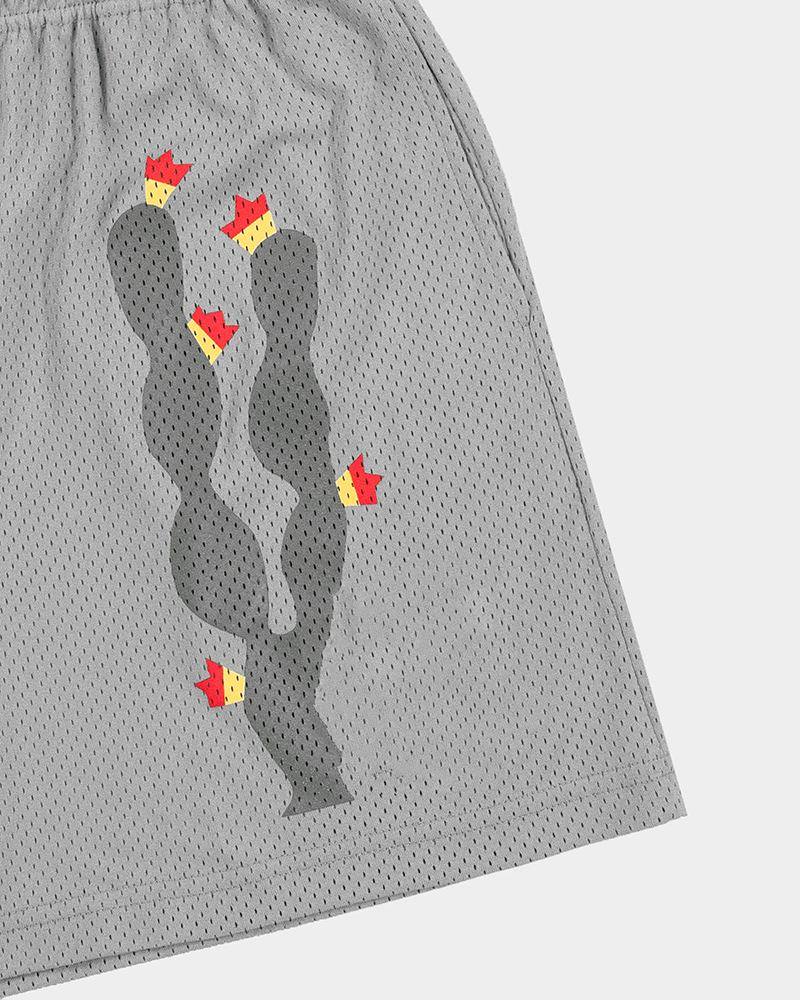 Pantaloncini da uomo in rete di cactus ad asciugatura rapida - per Corsa all'aperto e Spiaggia