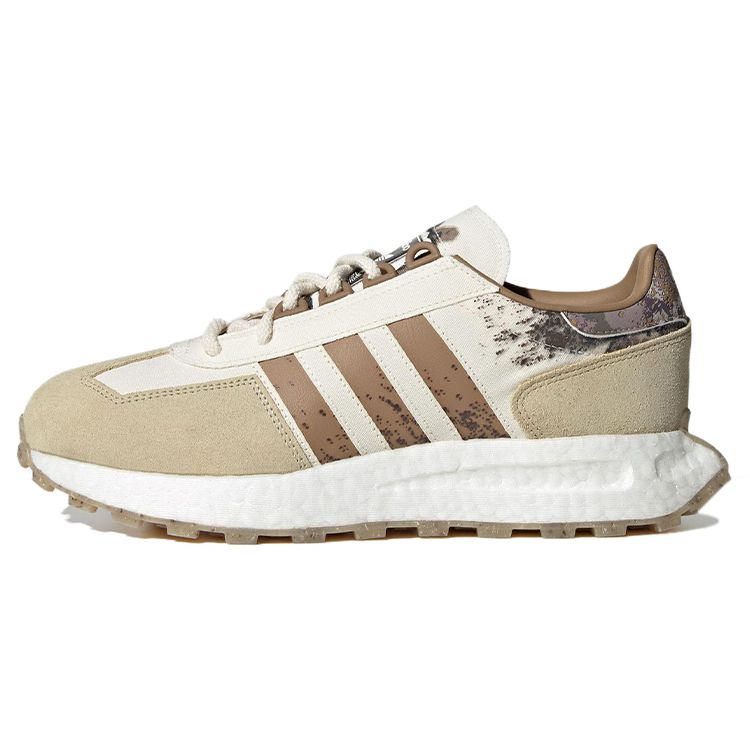 Adidas Originals Retropy E5 Fabric Sports Round Toe Slip Resistant Low Top Lifestyle Casual Shoes Unisex Casual Shoes Off-White IG5979