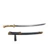 Manganese Steel Xiu Chun Dao Yan Ling Dao Longquan Town Treasure Sword Tang Heng Dao Sword Integrated Film Props Cold Weapon Unsharpened