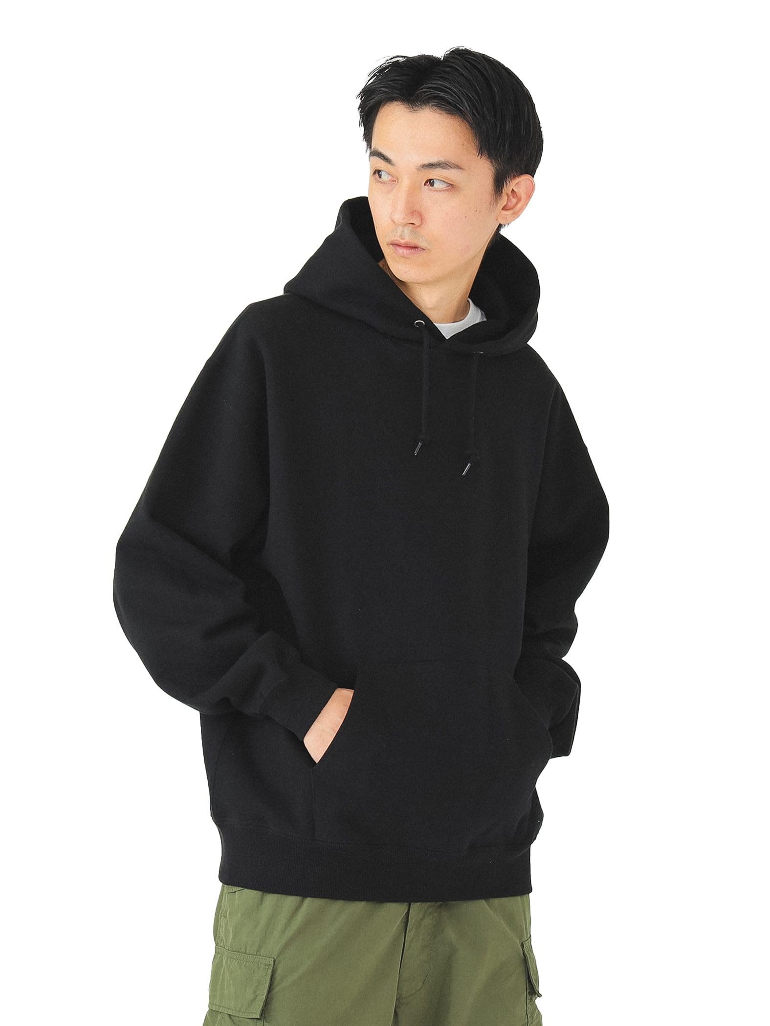 

Толстовка Heavyweight Hoodie ЧЕРНАЯ M 11130386146 [BEAMS] Мужская чёрный