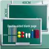 Magnetic Blackboard Wall Sticker for Home or Classroom - Single/Double-Sided, Hanging or Stand