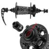 Aluminum Alloy Bike Hub Thru Axle Adapter Quick Release Stable Bike Hub Converter Bike Hub Thru Axle Conversion QR Adapter