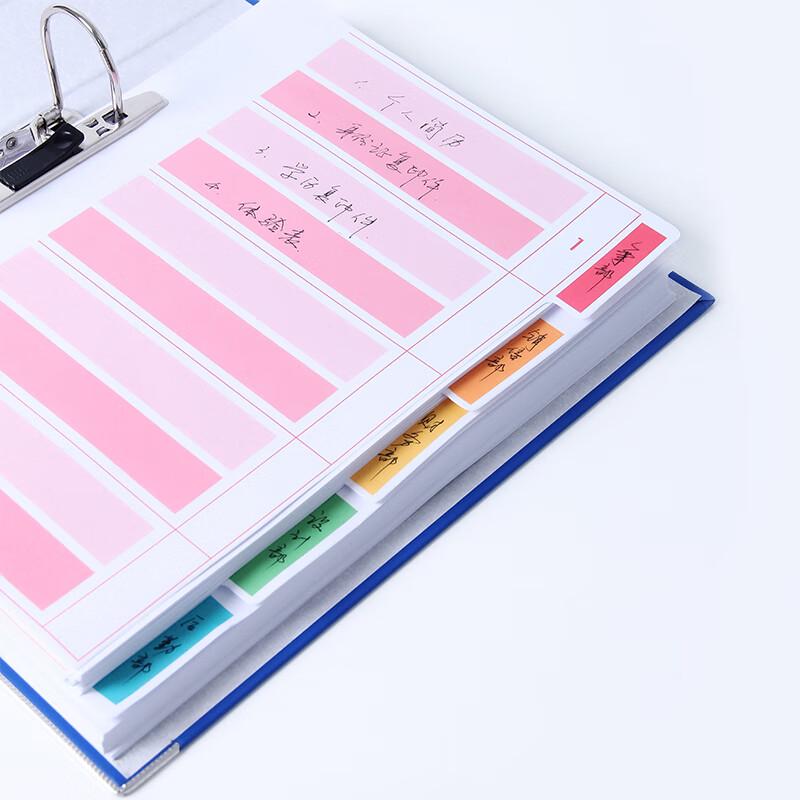 Deli 5463 A4 2-Hole Clip File Folder