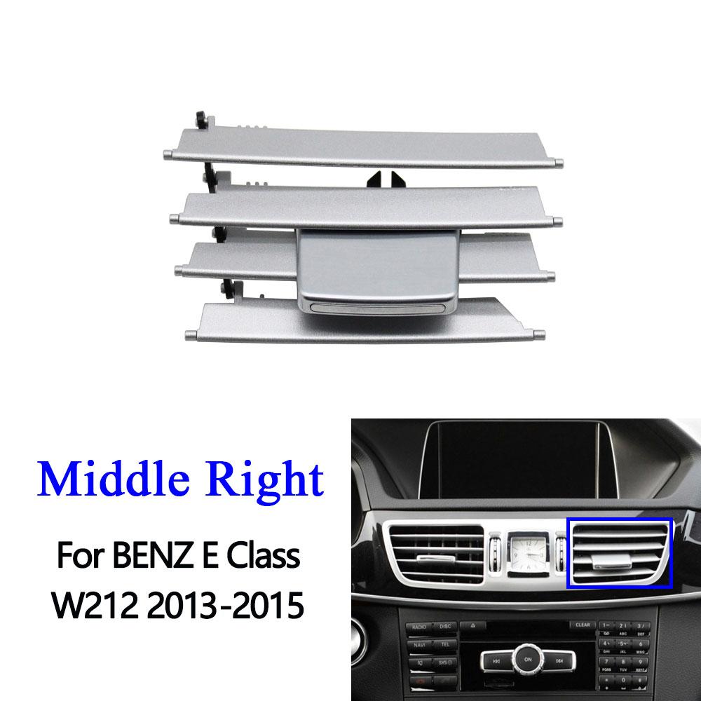 Front Dash Center Left Right AC Air Vent Grille Repair Kit Silder Clip Tab For Mercedes Benz Sedan W212 E260 E350
