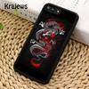 Krajews Traditional chinese Golden Dragon Phone Case Cover For iPhone 17 Air 16 15 14 plus 12 13 pro max Fundas