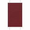 VidaXL Store Plissé Rouge Bordeaux 80x150 Cm Largeur Du Tissu 79,4 Cm, Store Plissé De Fenêtre, Store Accordéon, Store 4015241