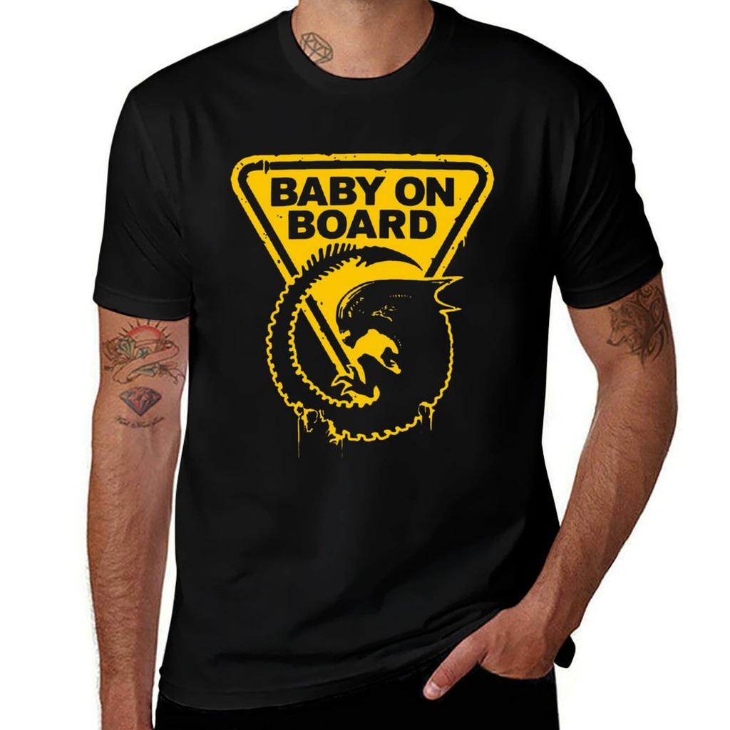 Baby On Board TShirt Plus Size Quick Dry Sports Tee