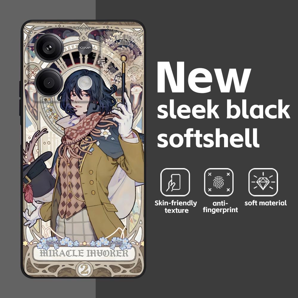 

Hot anime Lord of Mysteries Phone Case For Redmi Note 14 13 12 11 Pro Plus S 5G 14C A3 Soft Black Phone Cover Redmi Note 14 4G (Global)