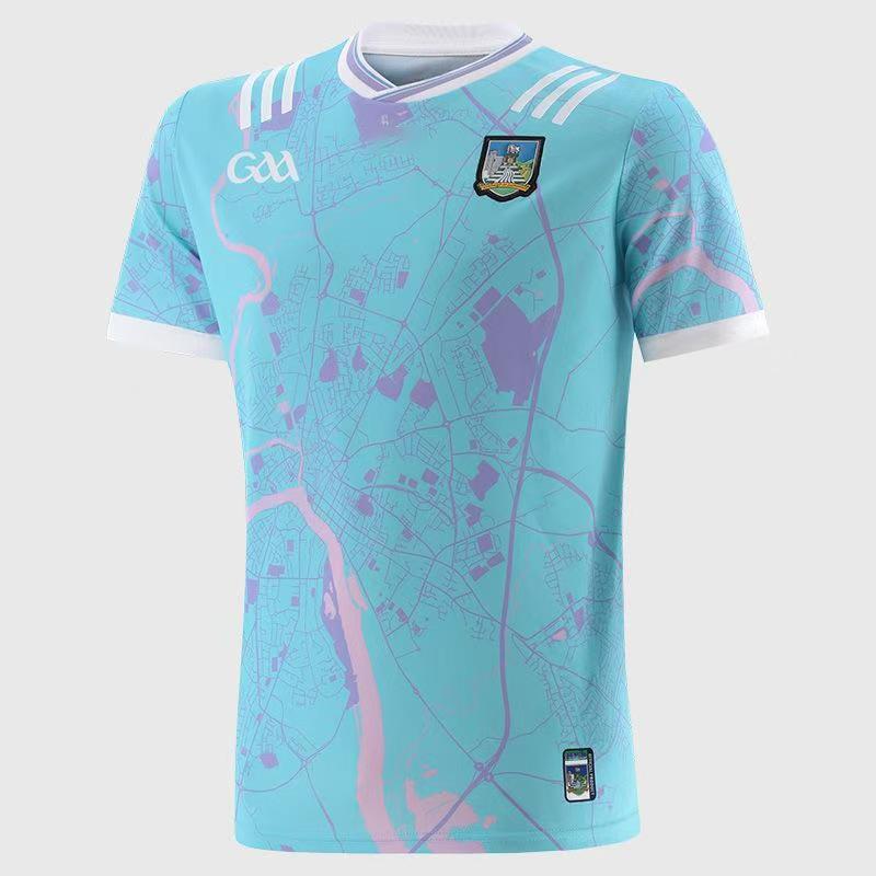 2025 New GAA Irish Meath Dublin Kerry Short Sleeve Men's Rugby Jersey