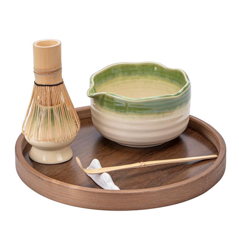 1/4/5/7 Pieces Song Dynasty Matcha Bowl Beating Matcha Tools Matcha Brush Point Japanese Tea Bowl Mixer Tea Bowl, Kiln Change