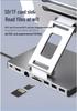 Aluminum Alloy Type-C Docking Station: Tablet & Laptop USB Hub with HDMI 2.0 & Gigabit Ethernet.
