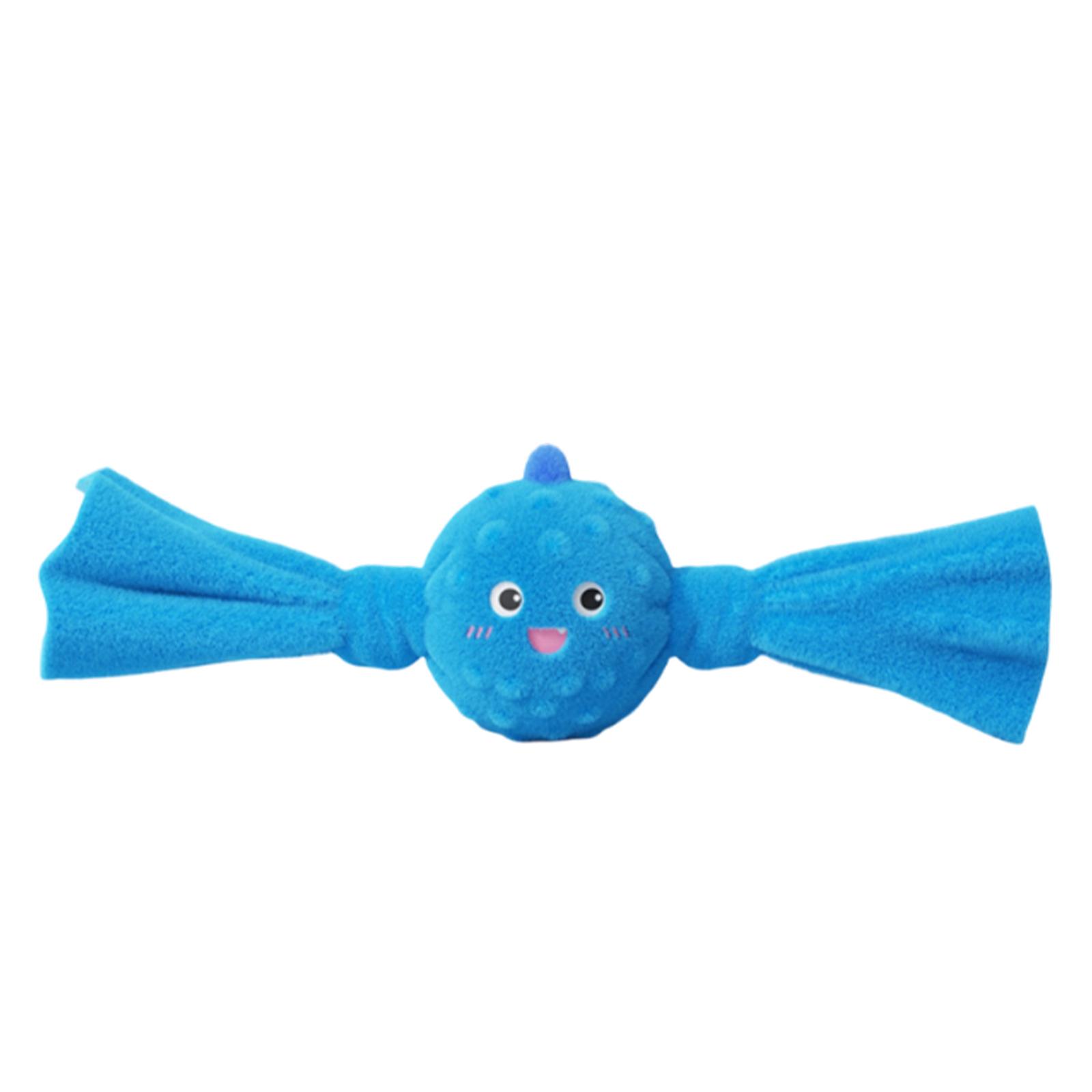 

Plush Pet Toy , Built-In Tpr Spikes, Squeaky Dog Toys For Chewing And Self-Entertainment, Suitable For Small To Medium-Sized Pet. One Size синий