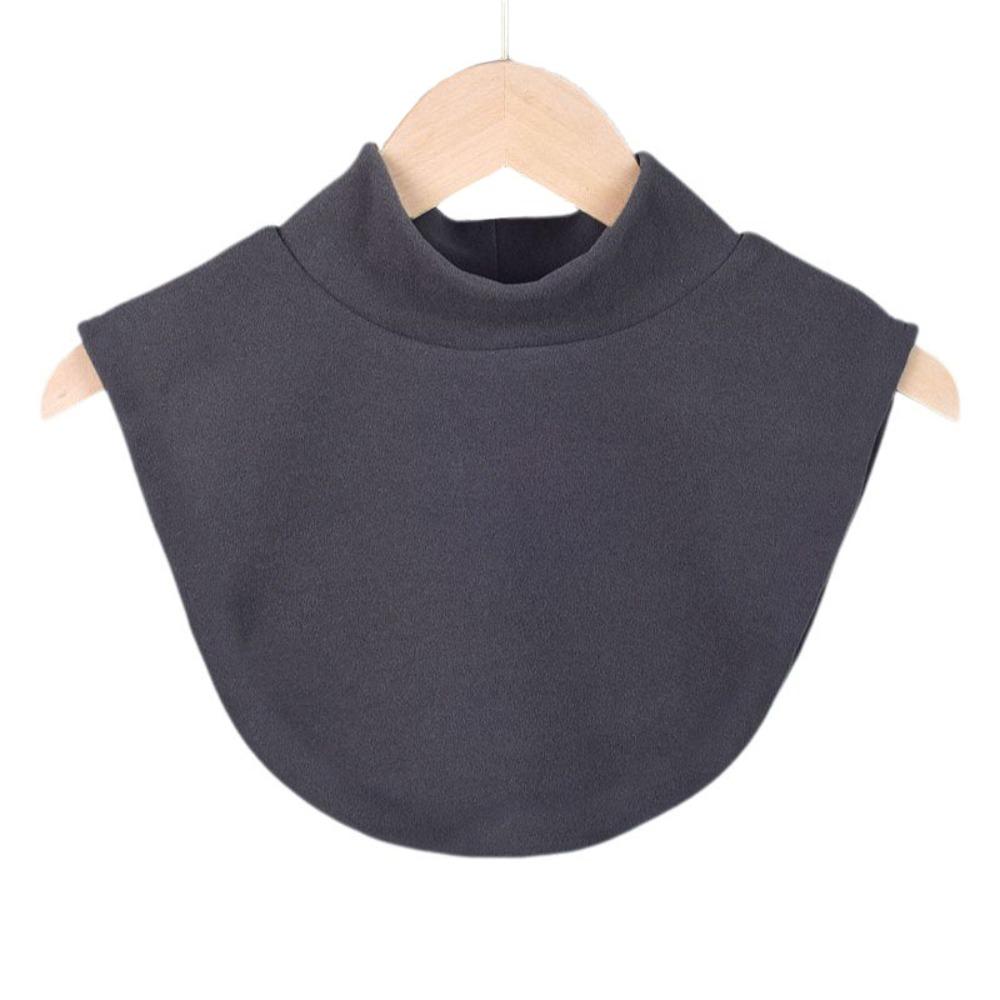 Detachable Fake Collar Warmer High Elastic Detachable Turtleneck Elastic Neck Cover For Women Men