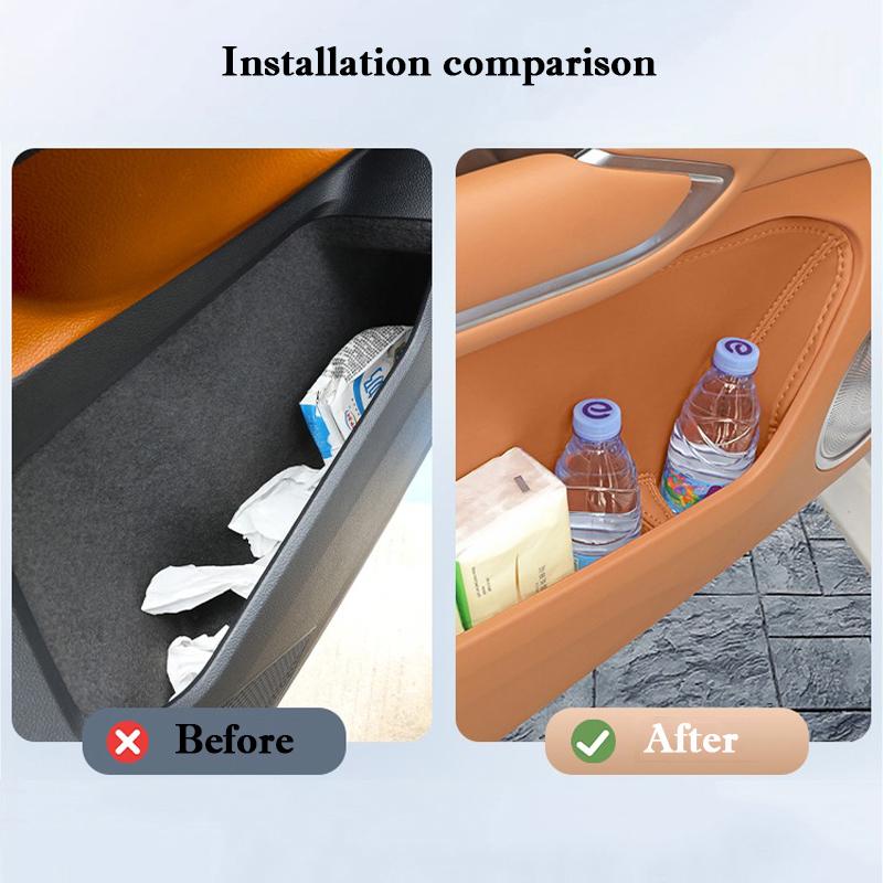 For Tank 500 Hi4-T Hi4-Z 2025-2025 Car Door Slot Storage Box Leather Protective Pad Cover Storage Barrel Interior Accessories