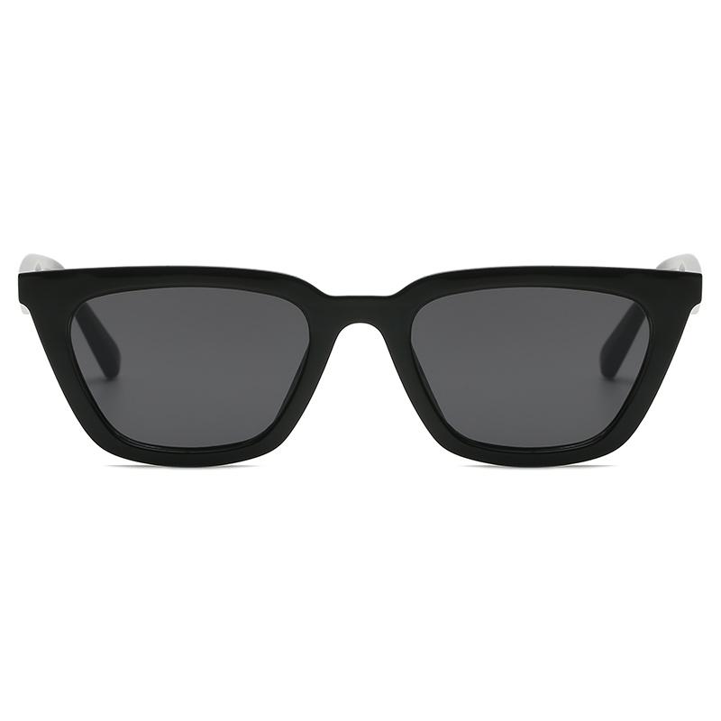 3pcs Fashion Cat Eye Sunglasses Women Simple Design Sun Glasses Ladies Classics Plastic Frame Black Lens Eyeglasses UV400