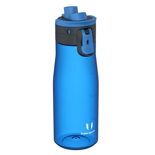 Super Sparrow 1 Liter Water Bottle - Wide Mouth TouchGulp Water Bottle - Leakproof, BPA-Free Tritan Drinking Bottle - Lightweight and Sustainable for