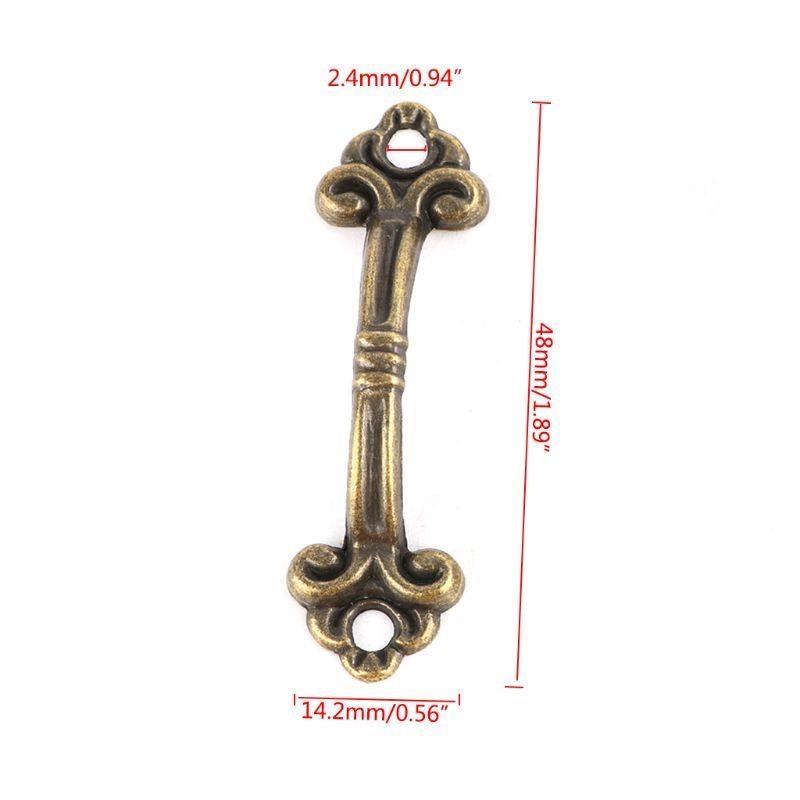 

652F 10xWardrobe Knob Zinc Alloy Drawer Handle Cupboard Pulls Not Easy to Rust Fade China Mainland