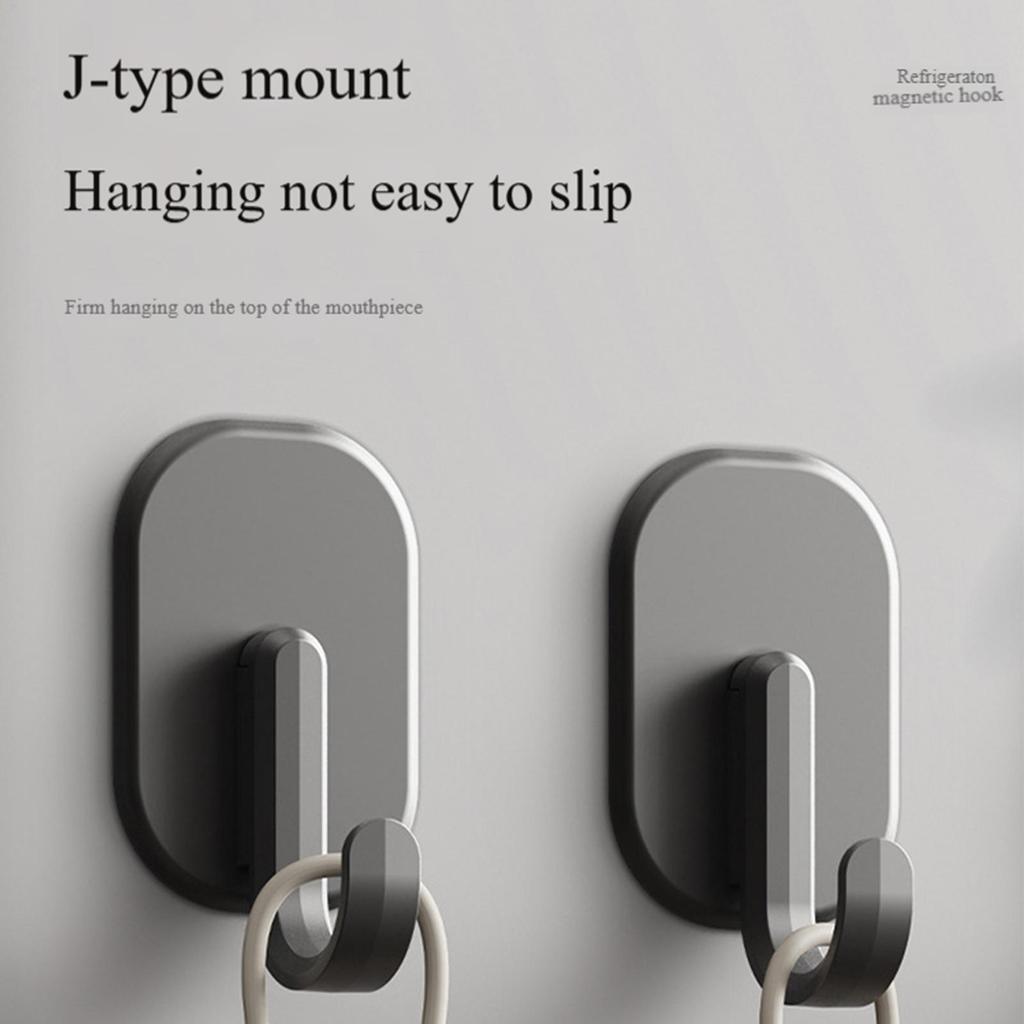 1pc Strong Magnetic Hooks Kitchen Key Magnetic Hook Fridge Multi-Purpose Storage Hooks Bathroom Hanger Fridge Storage