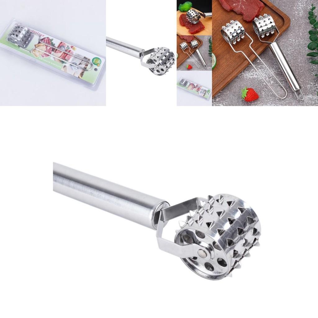 Premium Stainless Steel Meat Tenderizer Hammer For Juicy Steak And Pork Chops