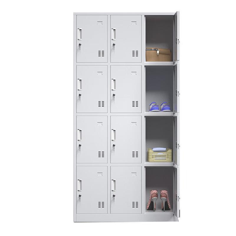Heavy-Duty 12-Door Storage Locker