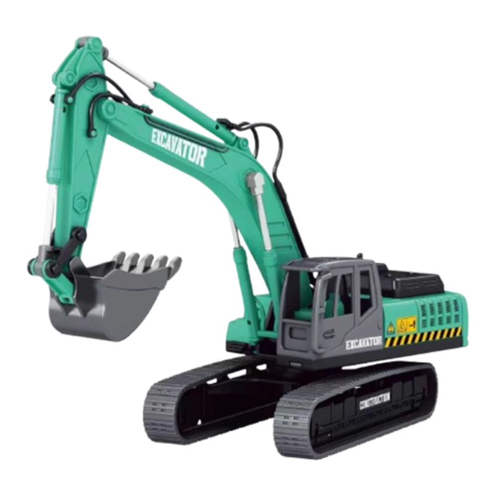 Rotatable Inertial Engineering Vehicle Flexible Joints Forklift Car Model  Kids Toy