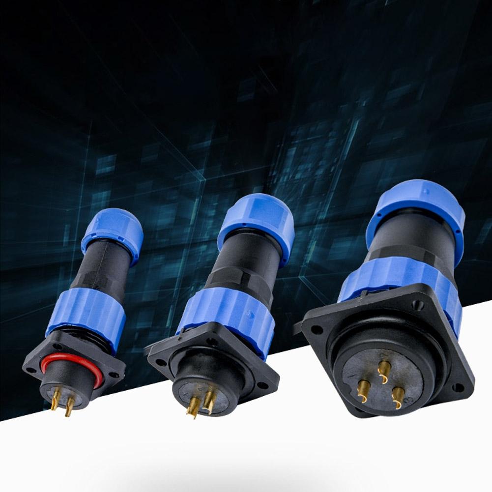 SP16 Wasserdichter Vierkantstecker für Bühnenbeleuchtung und Marineausrüstung