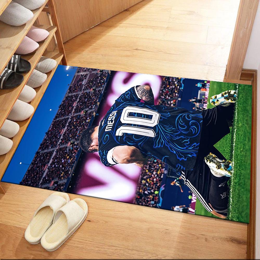 Messi 149 Area Rug Suitable for Bedrooms Decorate Room Living Rooms Entryway Antislip Carpet Office Home Decor Perfect Birthday/Christmas Gift Idea