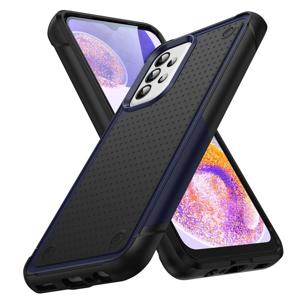 Heavy Duty Armor Shockproof Phone Case For Samsung Galaxy A13 A23 A33 A53 A73 A32 A52 5G Soft TPU Frame Hard Plastic Back Cover