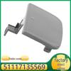 51117135569: Primed Rear Bumper Tow Hook Cover for BMW 7 Series.