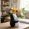Plastic Couple Hug Vase Waterproof Hug Shape Vase New Flower Arrangement Vase  Home Decoration