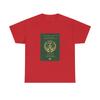 Unisex T-shirt Bomuld Oversize Stor Størrelse Somaliland Servicepas - T-shirt