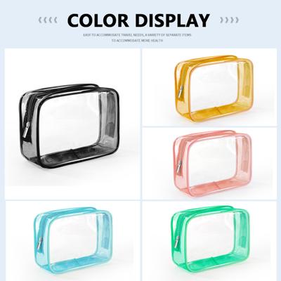 Makeup Bag Transparent Waterproof Ladies Makeup Bag Beauty Wash Pouch Handbag Household Supplies