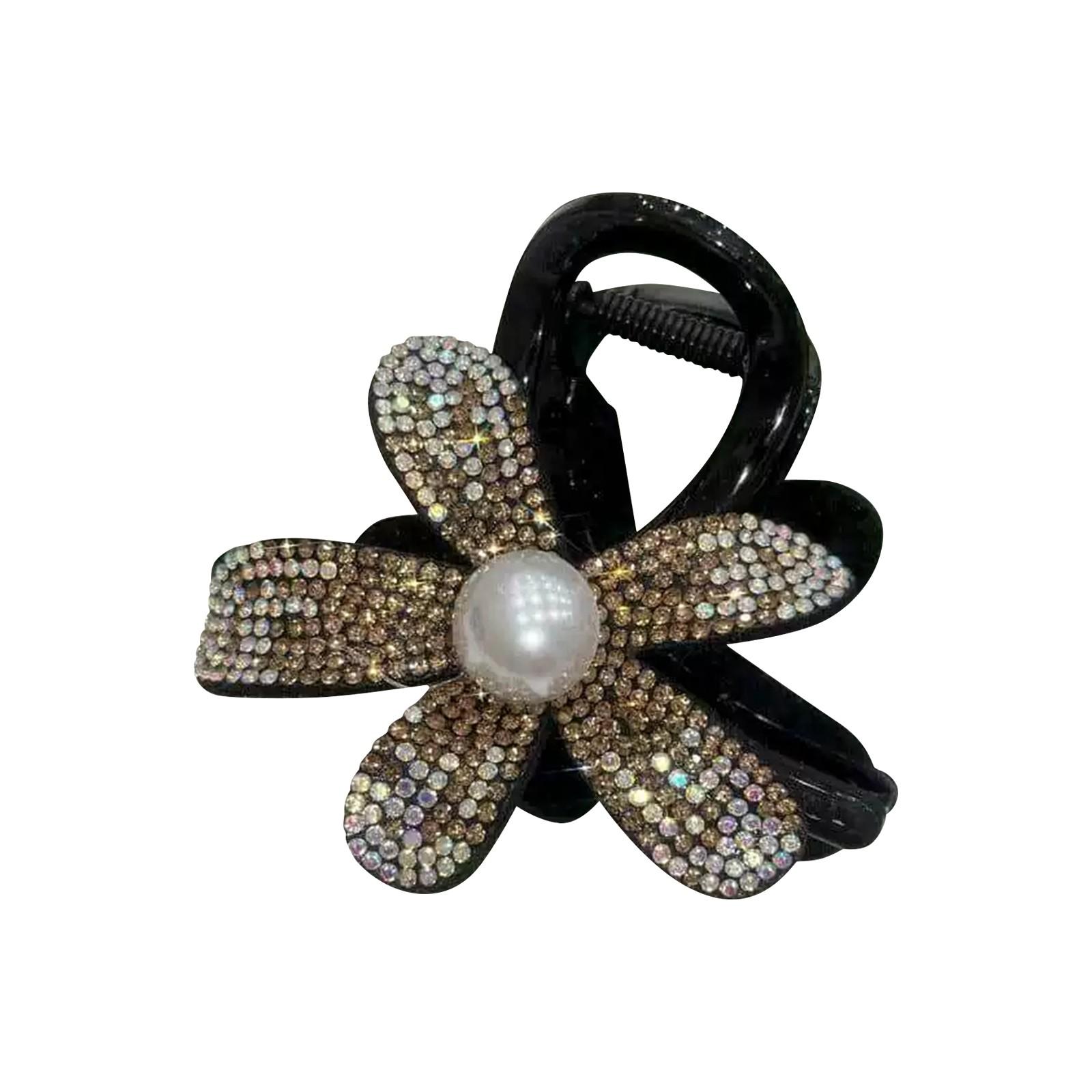 

Съемная пряжка для обуви со стразами в виде банта 1 шт. One Size