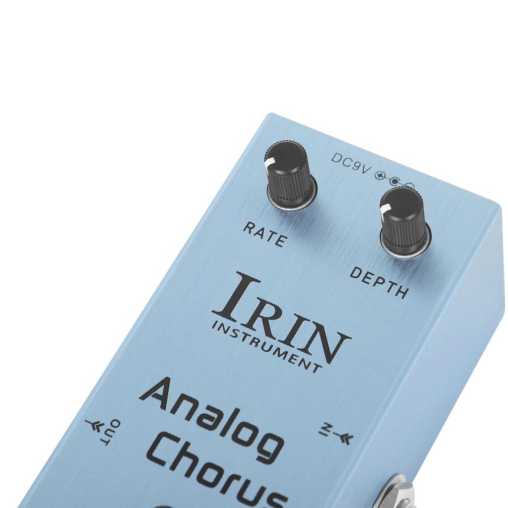 IRIN AN-08 ANALOG CHORUS Guitar Pedal for Circuit Chorus Tone Guitarra Effect Pedal True Bypass with Classic BBD Chip 9V Adapter