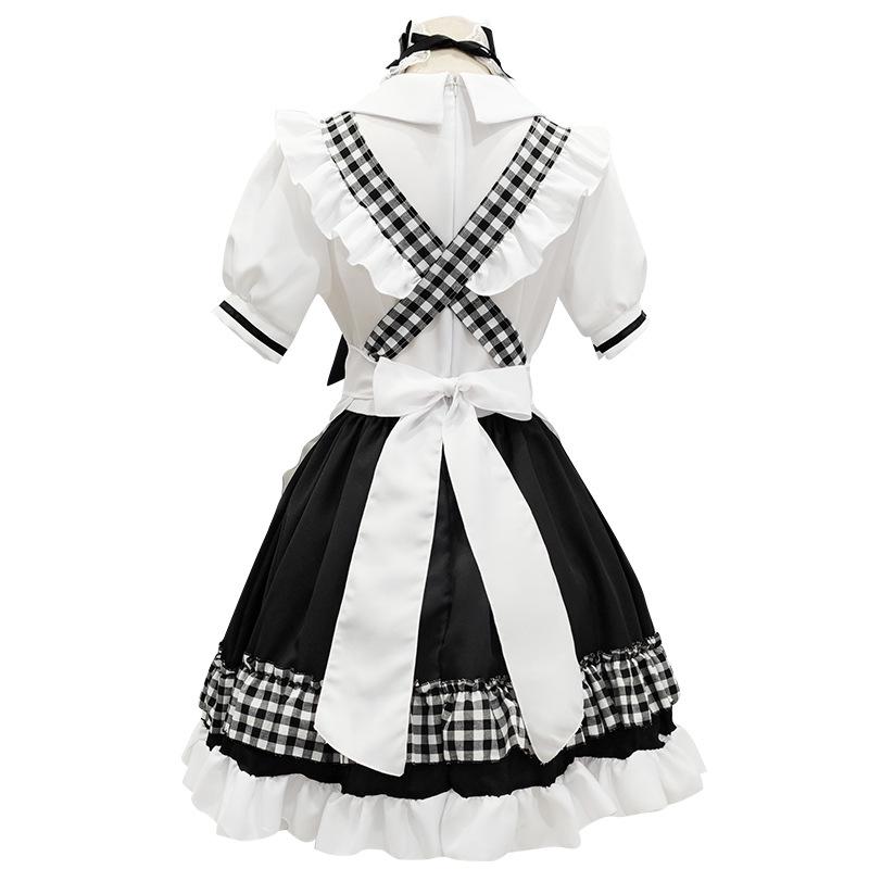 Süßes Wind-Maid-Outfit sexy Cosplay Maid Uniform Kleid Set