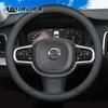 Für Volvo XC90 2015- Lenkradbezug aus Leder Der Lenkradbezug Auto Auto Radbezug Auto