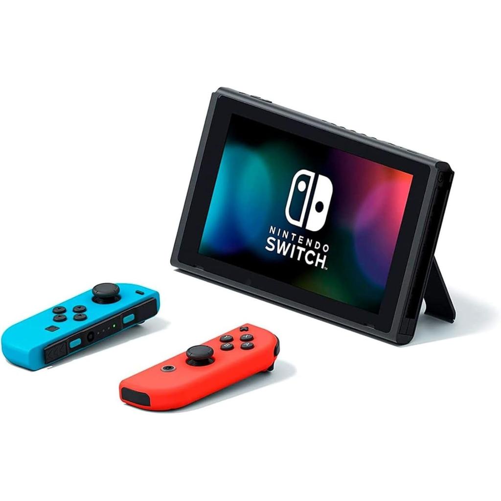 Refurbished Nintendo Switch Neon Blue Neon Red Nintendo Switch Enhanced Edition Joy-Con (L) / (R)