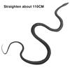47.2 Inch Funny Large Realistic Rubber Snake Prank with String Clip Fake Snake Model Halloween Tricky Toy for Garden Kids Toys