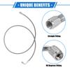 A ABSOPRO AN3 Braided Steel Turbo Refueling Line 90 Degree-Straight