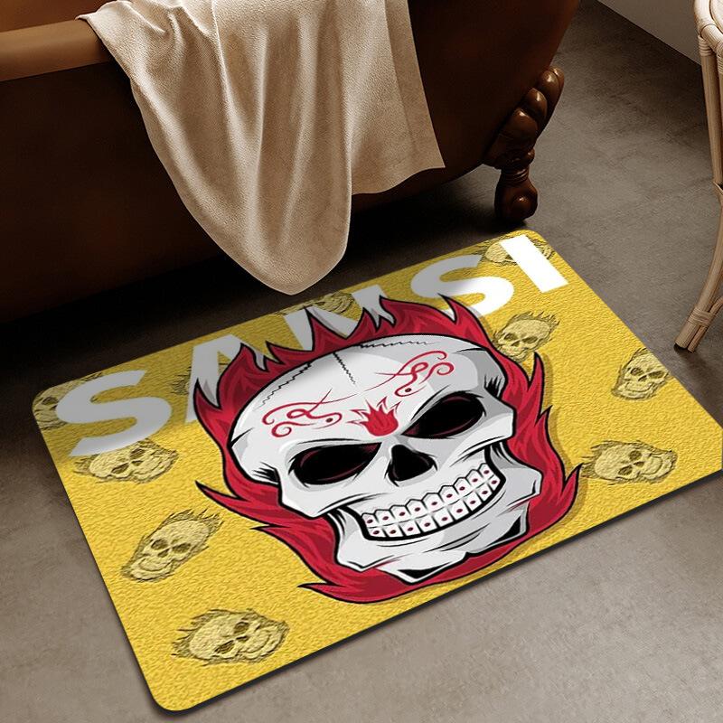 European and American diatom mud bathroom non-slip floor mat, bathroom absorbent cushion, kitchen coffee table foot cushion at the door 40*60cm (diatom mud)