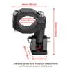 Motorcycle Motorbike Fog Light Bracket Adjustable Headlight Spotlight Fit 19mm-26mm Tube Clamp Mount Spotlight Holder Universal