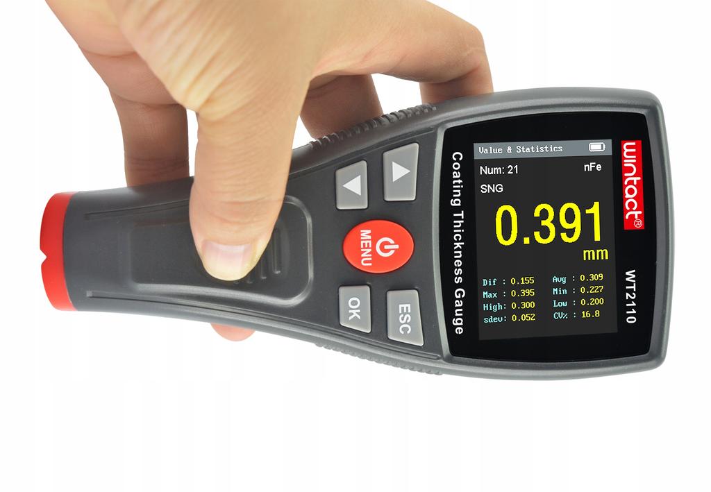 Thickness Gauge Aluminum Coating Tester Microns