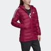 adidas Casual Outdoor Hooded Down Jacket Women Outerwear Red GH4592