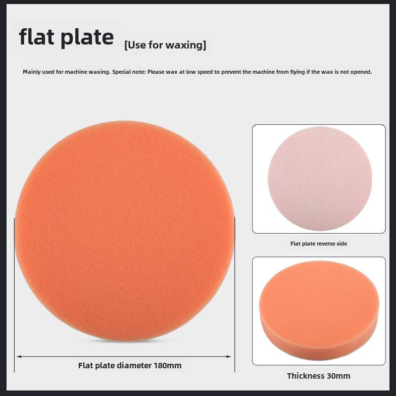 150 mm Gewindeschwammrad zum Polieren und Wachsen von Autos mit 14 mm Schraubenloch