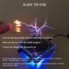 NEW Music Tesla Coil Bluetooth/AUX Dual Mode Music Box Artificial Lightning Touchable Audio Input Bluetooth Science Experiments