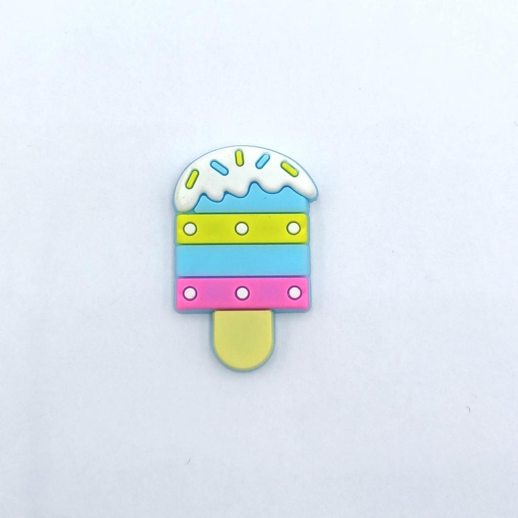 Cartoon Ice Cream Keychain, Phone Case, Hair and Shoe Accessories, DIY Buckles, and Storage Box